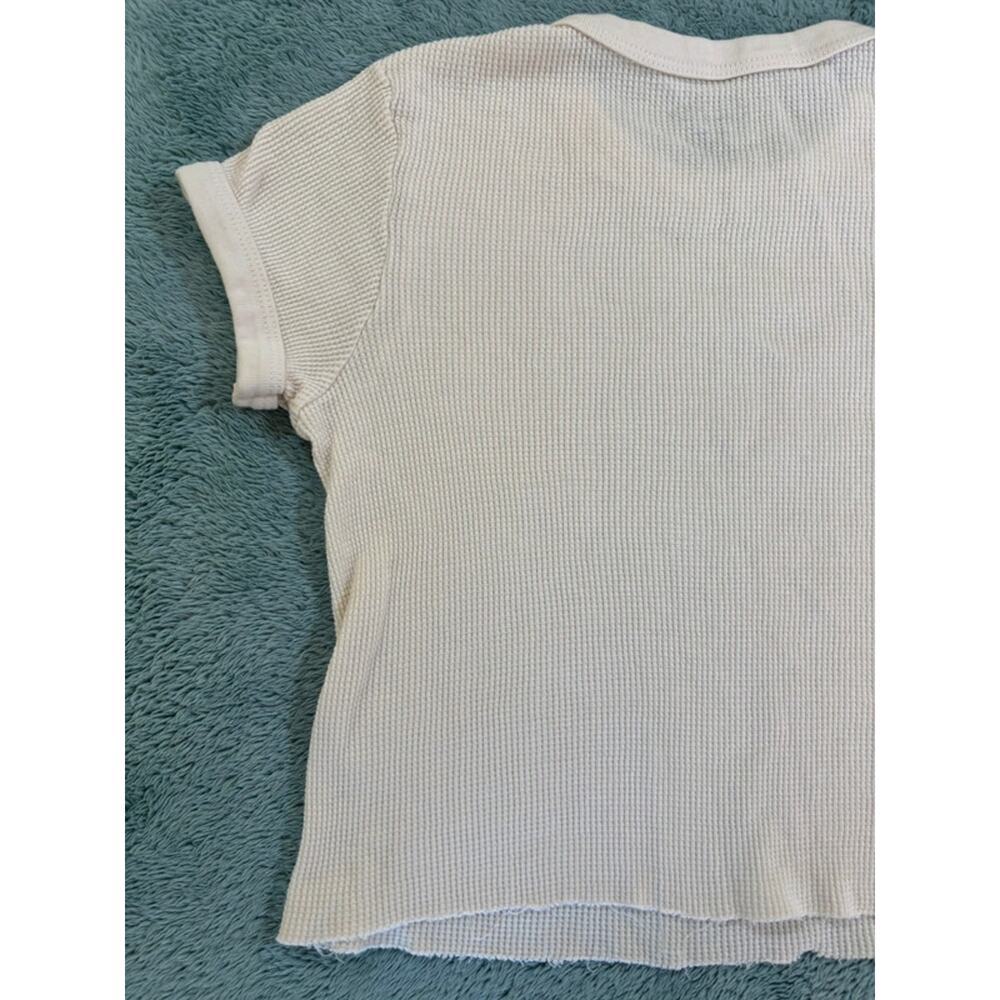 John Galt 100% Cotton White Tee Size US (S) Small Made in Switzerland - Picture 4 of 7